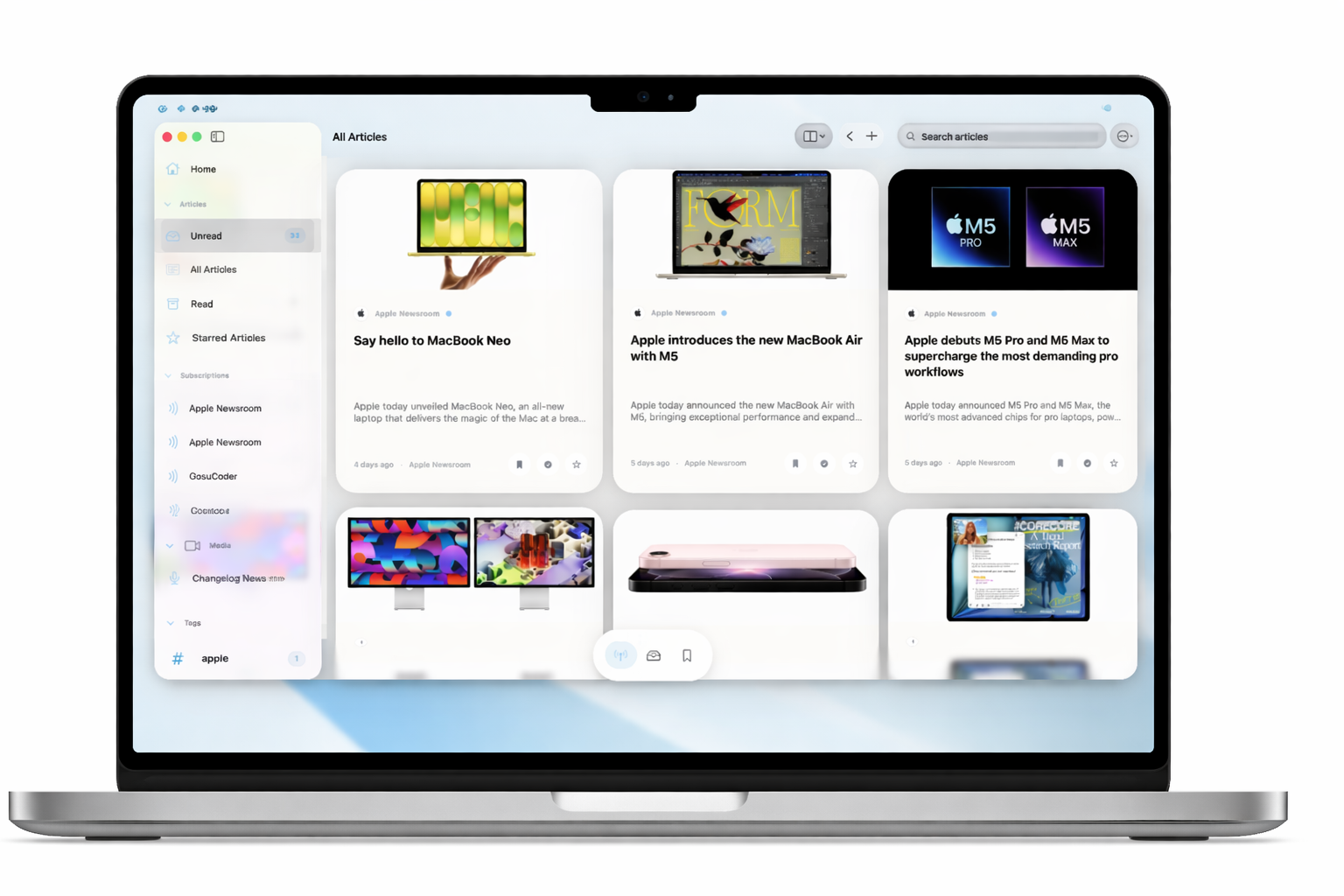Cardmaniacs on iPad — workspace